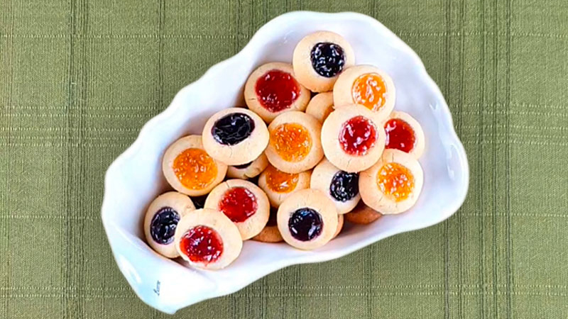 Today Cook What – Shortbread Cookies with Jam